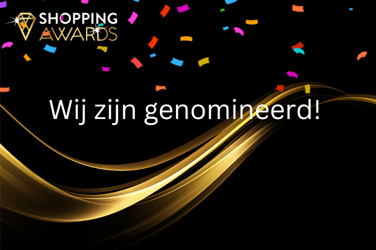 Wij zijn genomineerd voor de Shopping Awards!