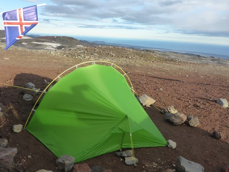 Kamperen in IJsland foto 1