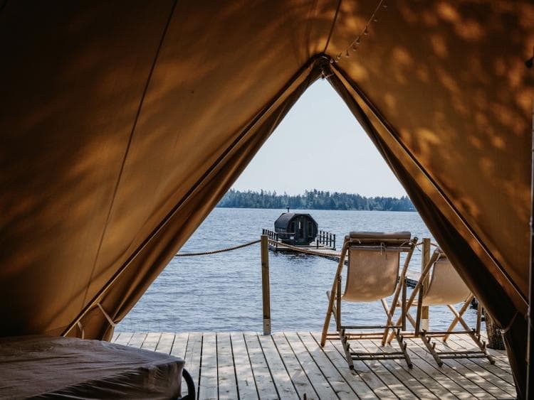 Glamping Zweden - Norraryds Camping foto 3