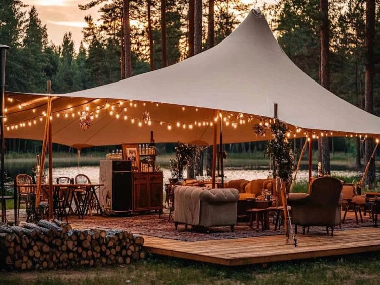 Camping du Lac de Bujaleuf foto 2