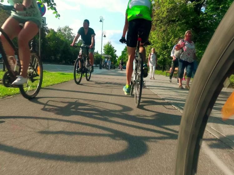 Dag 2: Warschau / Fietstocht